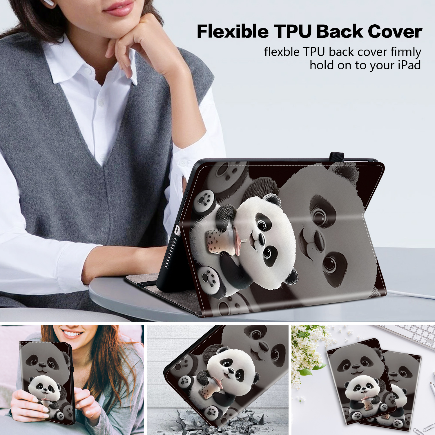 Leather Case For Realme Pad 2  - Realme Tablet Accessories 评论和价格