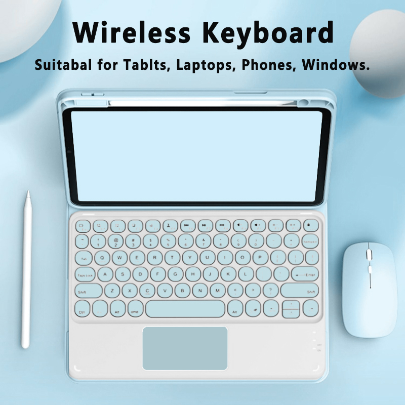 Wireless Bluetooth Keyboard wi - Accessories For Android Tablet 评论和价格