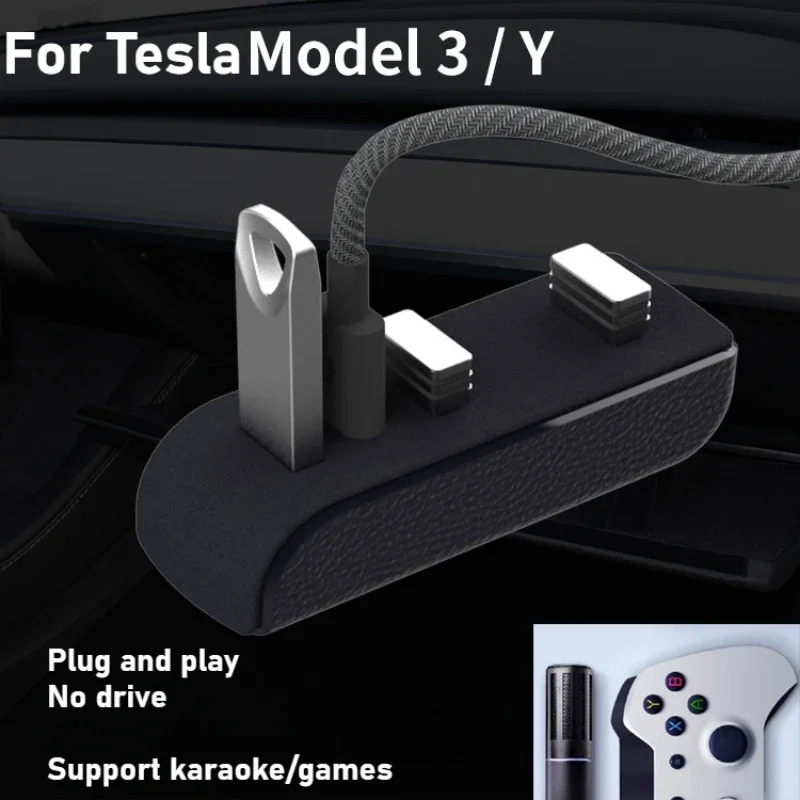 4-in-1 Glove Box Docking Stati - Usb Hub Type C 评论和价格