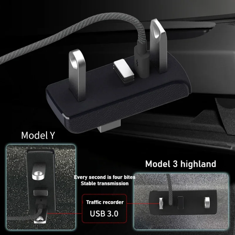 4-in-1 Glove Box Docking Stati - Usb Hub Type C 评论和价格