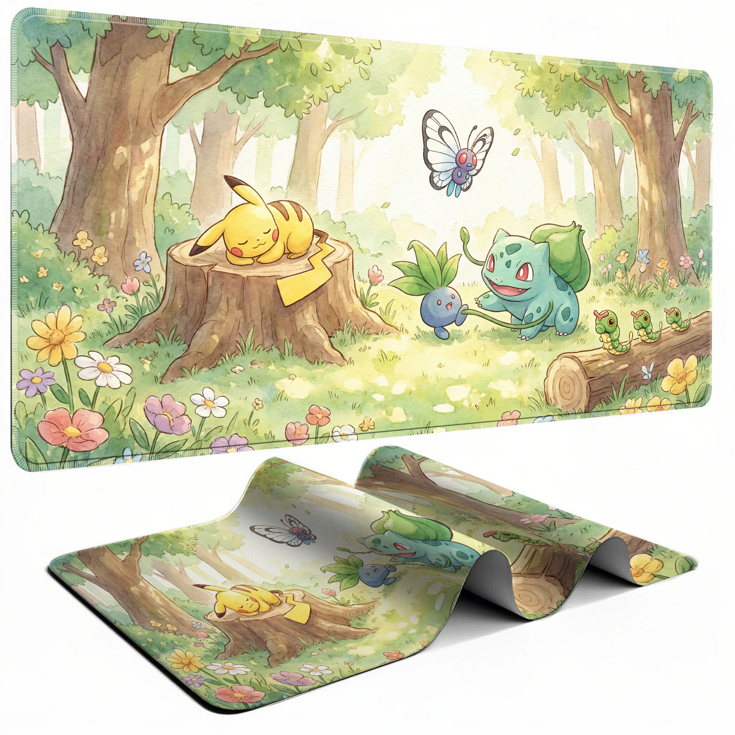 Kawaii Mouse Pad Gaming PC Acc - Tablet With All Accessories 评论和价格