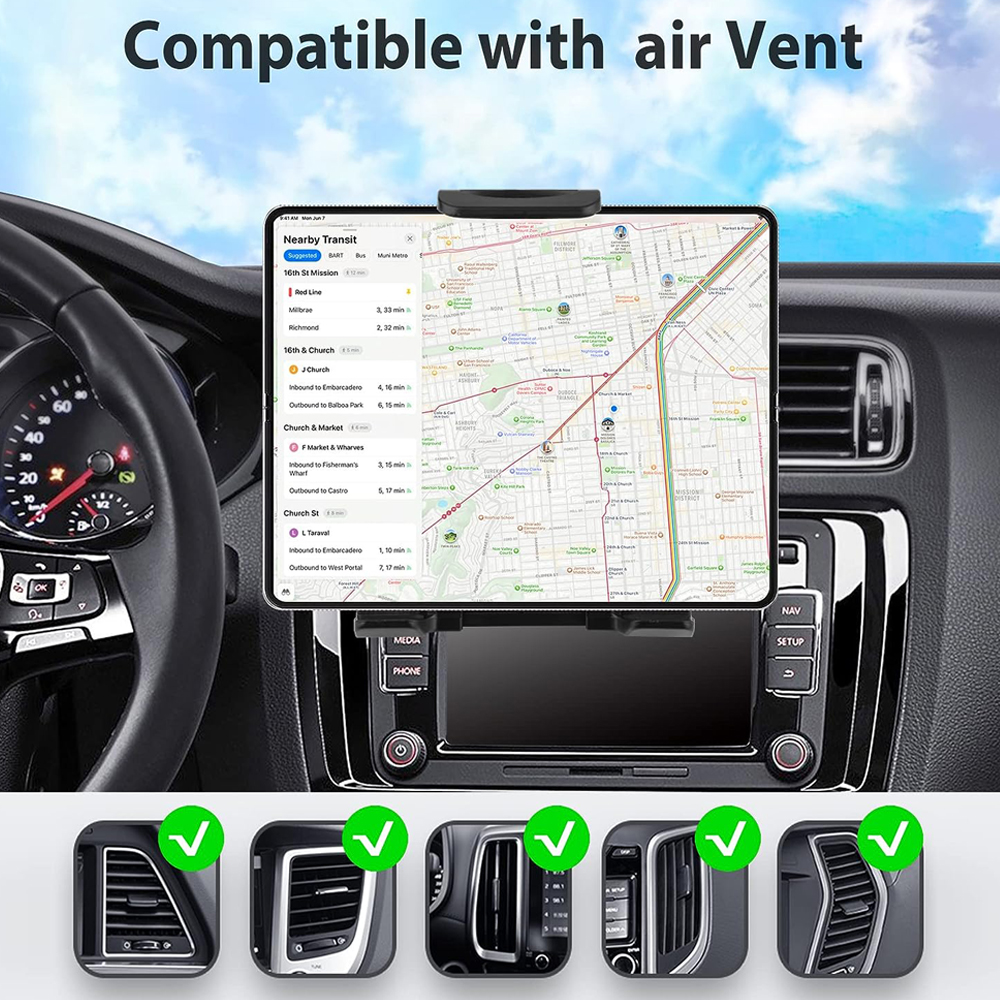 iBudim Car Tablet Holder 4-12  - Xiaomi Tablet Accessories 评论和价格