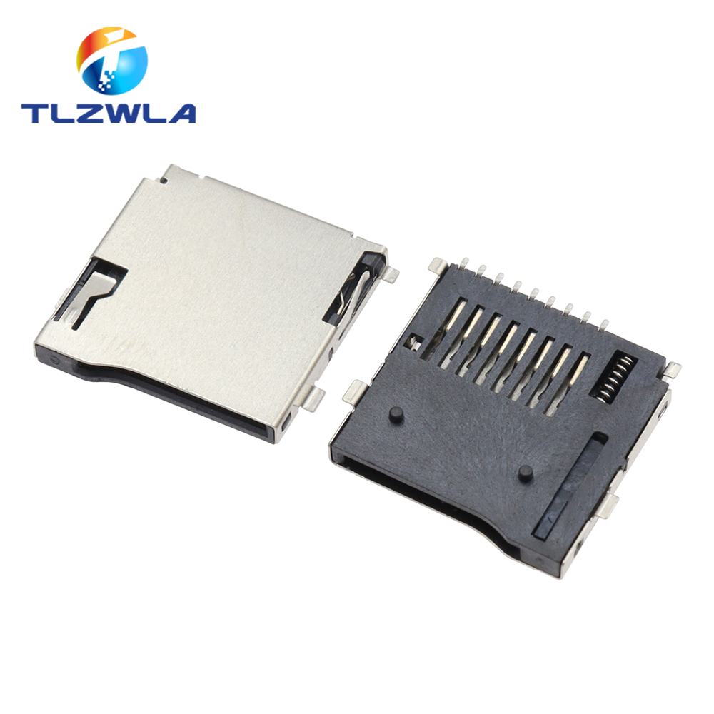 10PCS 9Pin Micro SD Card Slot  - Microsd Card Tablet 评论和价格