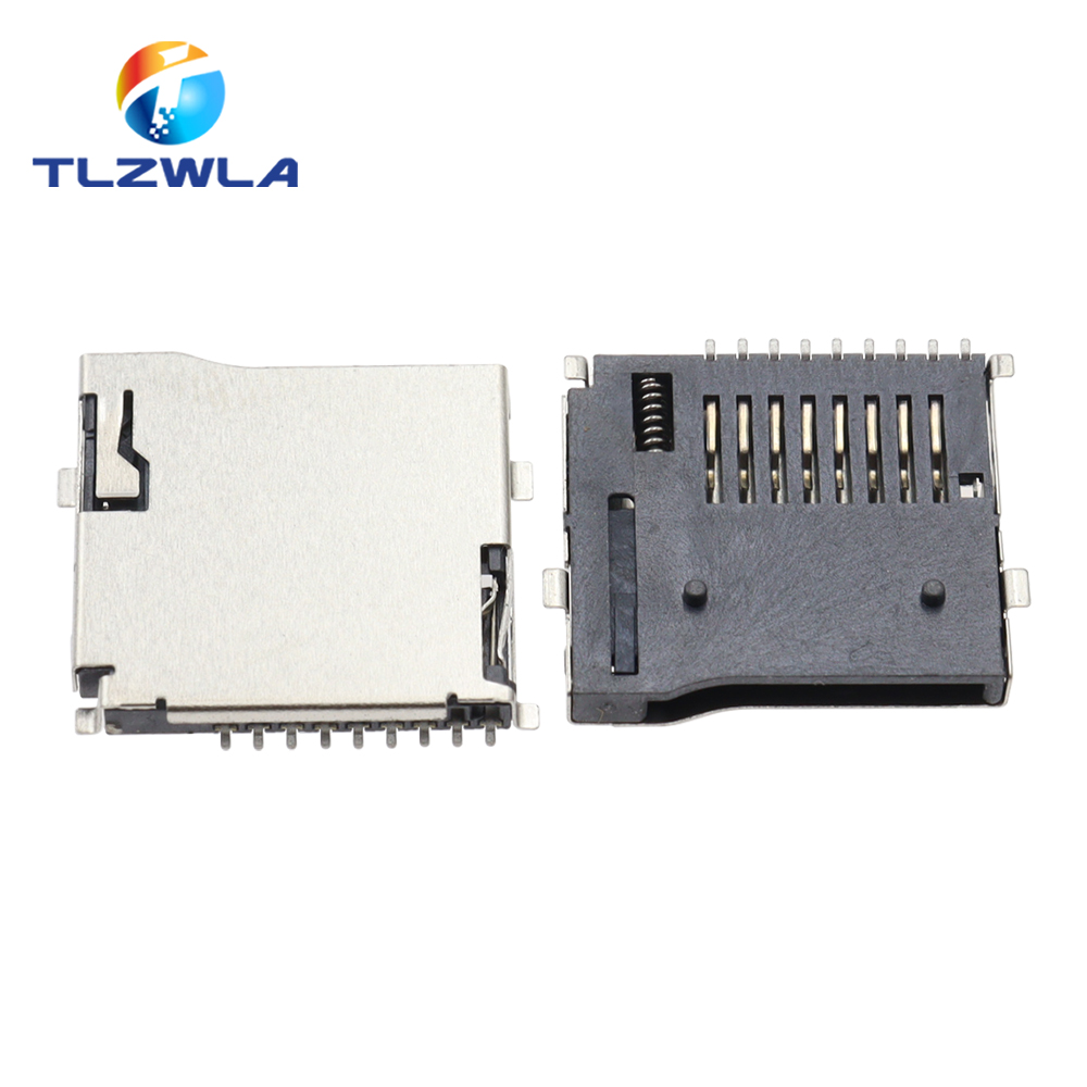 10PCS 9Pin Micro SD Card Slot  - Microsd Card Tablet 评论和价格