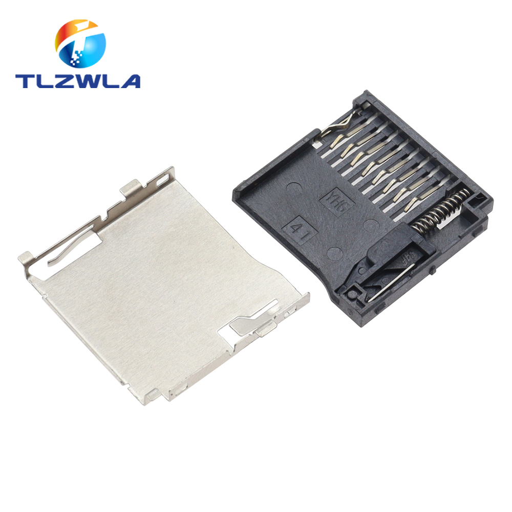 10PCS 9Pin Micro SD Card Slot  - Microsd Card Tablet 评论和价格