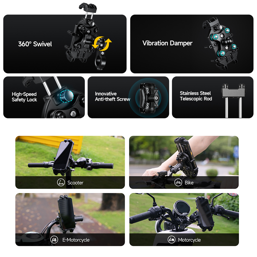Ulefone Universal handlebar ph - Ulefone Tablet Accessories 评论和价格