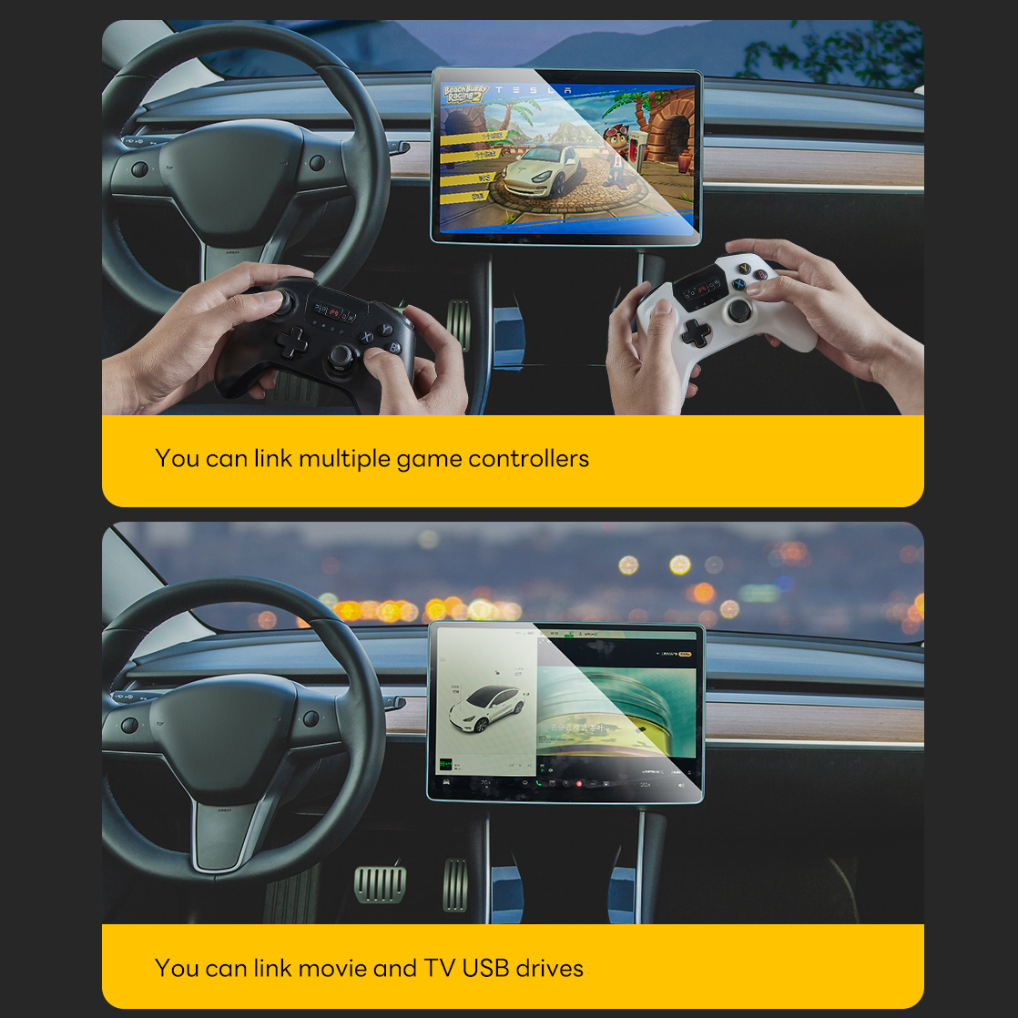 Glovebox USB Hub For Tesla New - Usb Hub Type C 评论和价格
