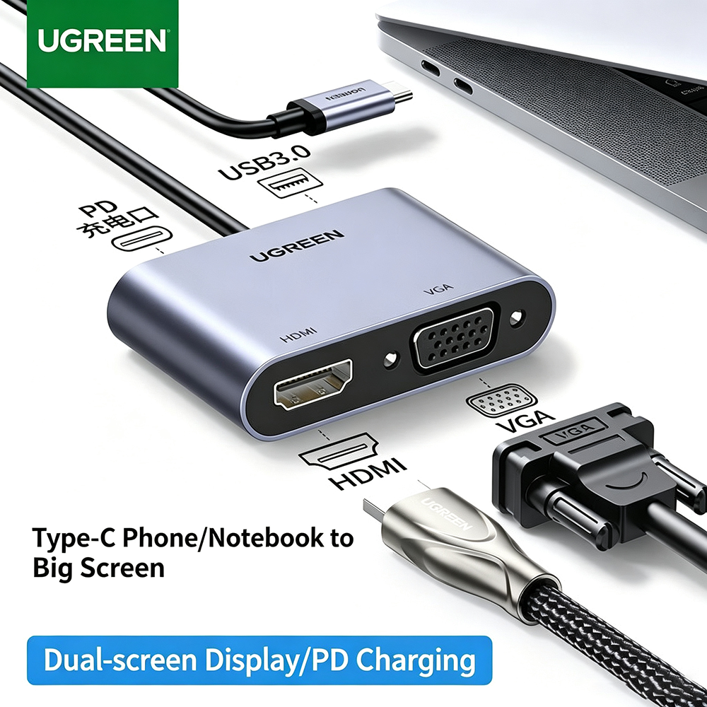 UGREEN USB C Hub Type-C to HDM - Usb Hub Type C 评论和价格