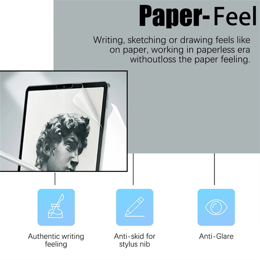 3Pcs Paper Feel Like Screen Pr - Lenovo Tablet M11 Accessories 评论和价格