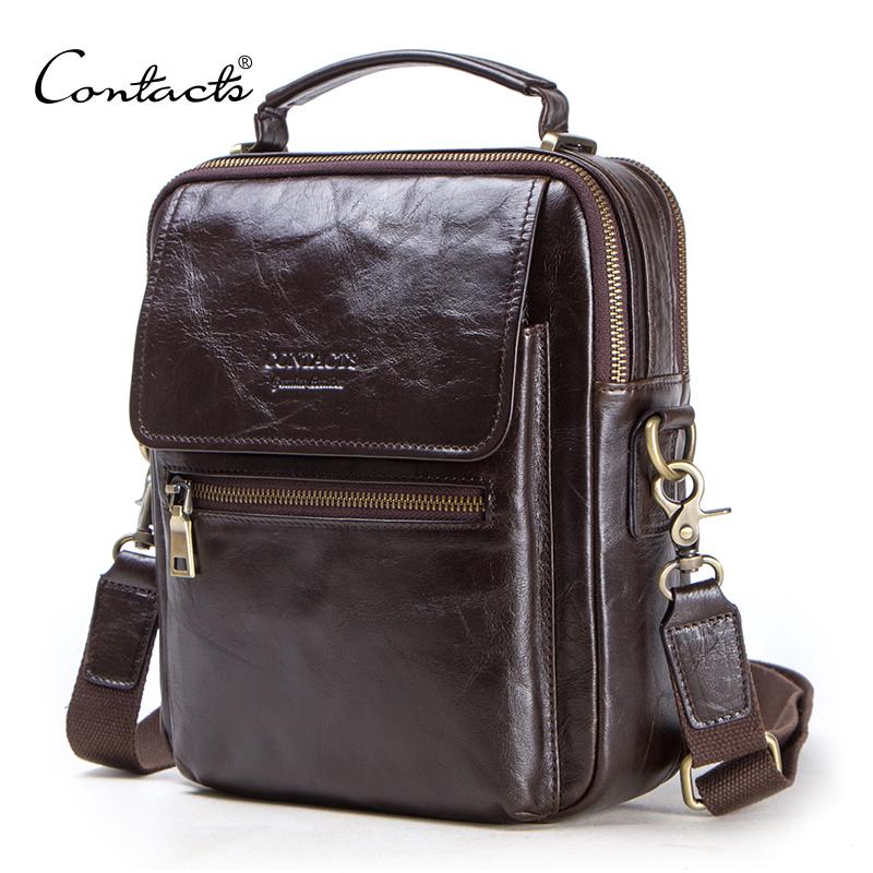 CONTACT'S new genuine leather  - Tablet Shoulder Bag 评论和价格